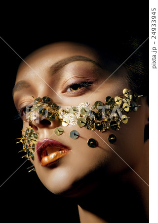 beautiful woman with art make up beautiful woman with art make up 24933945