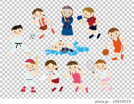 Athletes female outline nothing 24939519