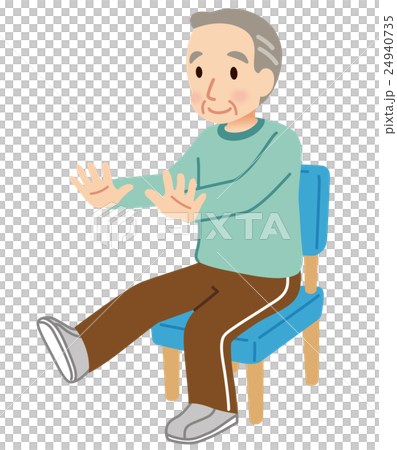 高齢者　体操　運動 24940735