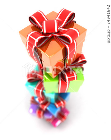 Column of gifts 24941642