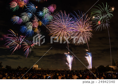 三重県 長島スパーランドの花火 三重県 長島スパーランドの花火 24942340