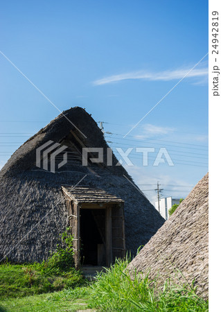 登呂遺跡 竪穴式住居 登呂遺跡 竪穴式住居 24942819