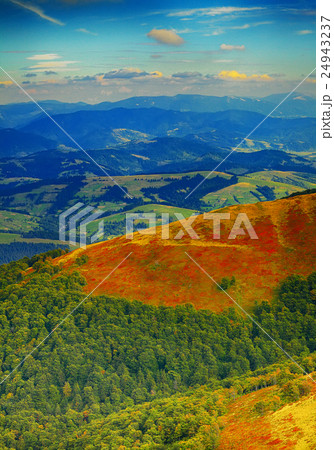 Colorful mountains landscape Colorful mountains landscape 24943237