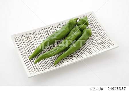 万願寺唐辛子角皿のせ 万願寺唐辛子角皿のせ 24943387