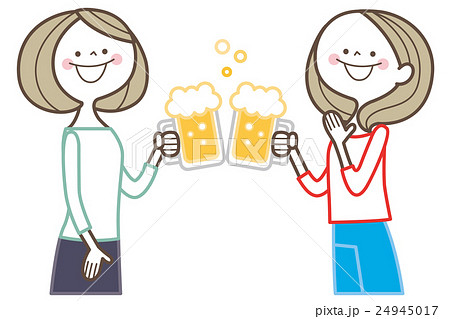 乾杯　ビール 24945017