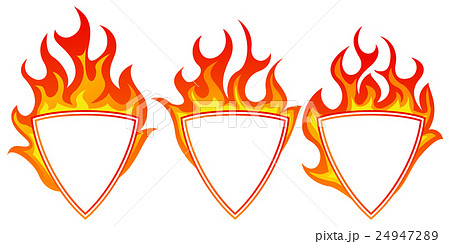 Burning shield form frame 24947289