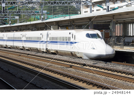 鉄道　東海道新幹線　N700系　駅　ホーム 24948144