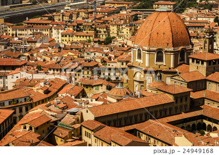 Top view from Campanile Giotto on the historical 24949168