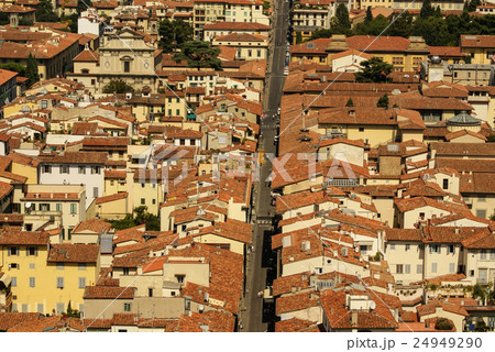 Top view from Campanile Giotto on the historica 24949290