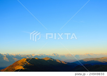 Mountains top on blue sky 24949650