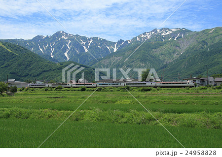 大糸線 白馬の夏 大糸線 白馬の夏 24958828