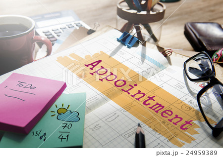 Appointement Agenda Calendar Meeting Reminder Concept 24959389
