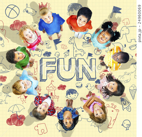 Kids Children Joy Happy Child Concept Kids Children Joy Happy Child Concept 24960069