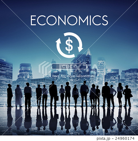 Financial Trade Economics Financial Graphic Concept 24960174
