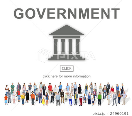 Government Administration Pillar Graphic Concept 24960191