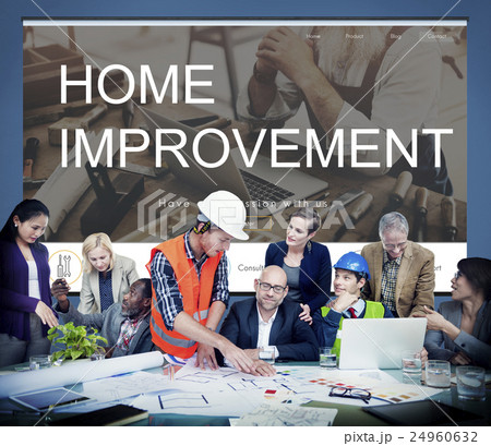 Home Improvement Website Register Button Concept 24960632