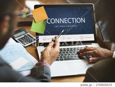 Connection Homepage Start Button Concept Connection Homepage Start Button Concept 24960820