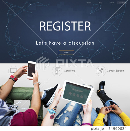 Contact Register Feedback Support Help Concept Contact Register Feedback Support Help Concept 24960824