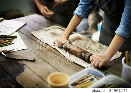 Artist Art Clay Work Clay Model Concept Artist Art Clay Work Clay Model Concept 24961175