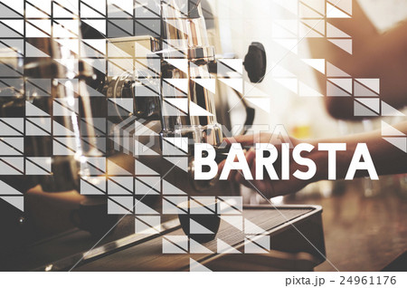 Barista Coffee Shop Occupation Work Concept 24961176