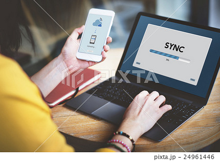 Speed Progress Bar Icon Technology Concept 24961446
