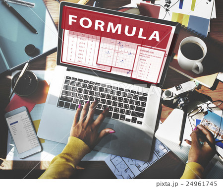 Formula Mathematics Calculation Chart Concept 24961745