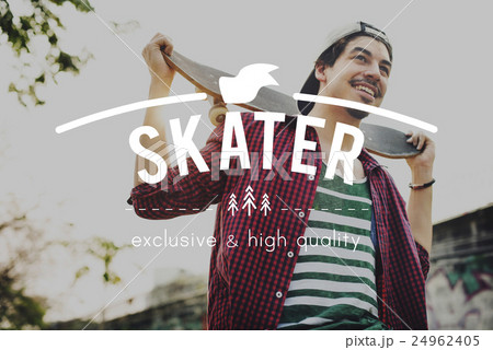 Skateboard Skateboarding Extreme Sport Activity Concept Skateboard Skateboarding Extreme Sport Activity Concept 24962405