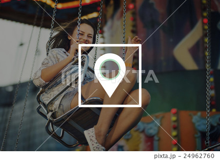 Location Global Positioning System Navigation Trip Concept 24962760