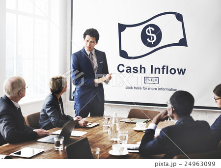 Cash Flow Business Money Financial Concept 24963099
