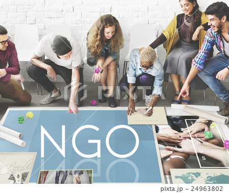NGO Contribution Corporate Foundation Nonprofit Concept NGO Contribution Corporate Foundation Nonprofit Concept 24963802