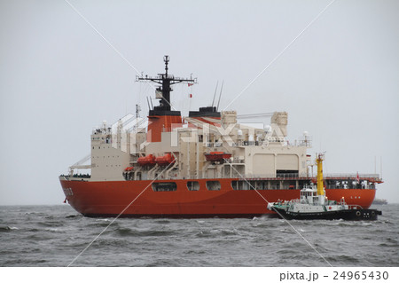 南極観測船 しらせ 24965430