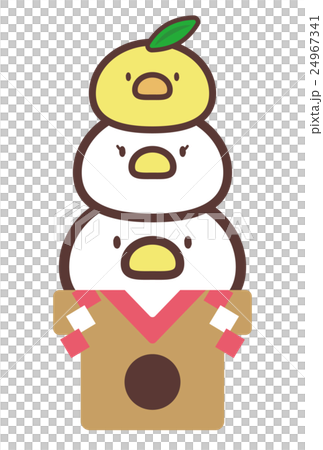 公雞Miko新年卡片模板 公雞Miko新年卡片模板 24967341