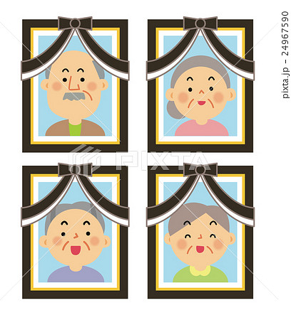 人物イラスト 冠婚葬祭 葬式 人物イラスト 冠婚葬祭 葬式 24967590