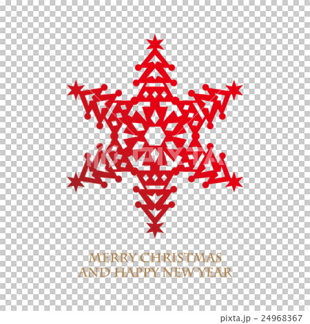 Design of christmastree shaped snowflake Design of christmastree shaped snowflake 24968367