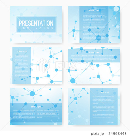 Set of vector templates for multipurpose 24968443