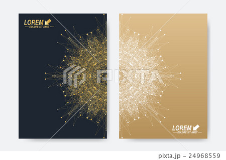 Modern vector template for brochure, Leaflet 24968559