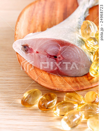 Close up fresh cutting Mackerel in wooden spoon. Close up fresh cutting Mackerel in wooden spoon. 24968723