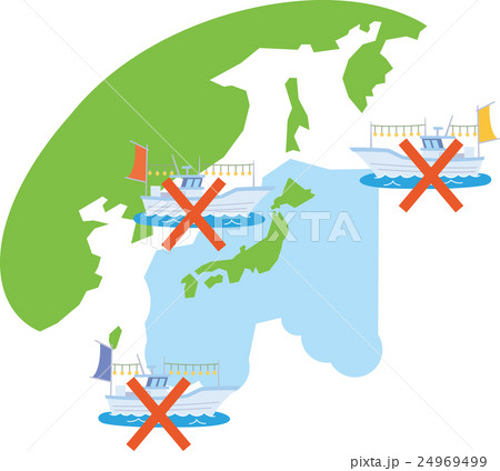 外交問題で漁獲量が減る 外交問題で漁獲量が減る 24969499