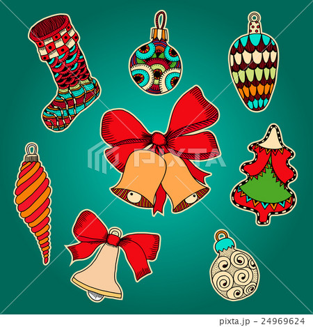 Illustration for the New Year holiday. 24969624