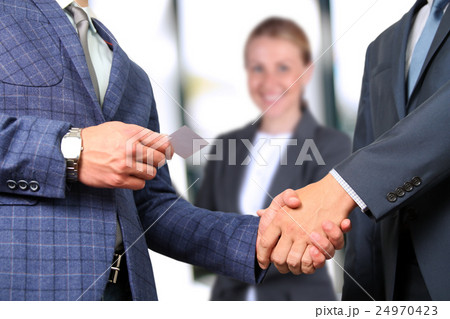 Successful business people shaking hands Successful business people shaking hands 24970423