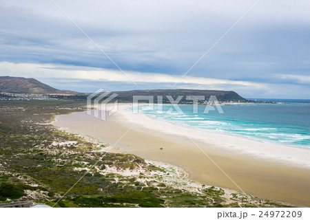 The scenic Noordhoek beach with dramatic sky 24972209