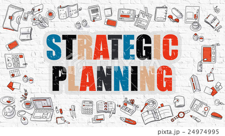 Strategic Planning in Multicolor. Doodle Design. Strategic Planning in Multicolor. Doodle Design. 24974995