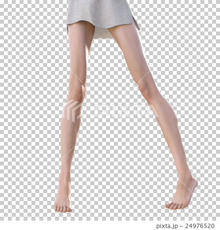理想的な女性の脚 ボディーパーツ perming 3DCG イラスト素材 理想的な女性の脚 ボディーパーツ perming 3DCG イラスト素材 24976520