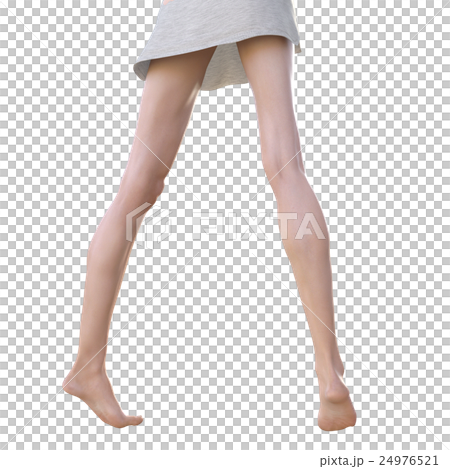 理想的な女性の脚 ボディーパーツ　perming 3DCG イラスト素材 24976521