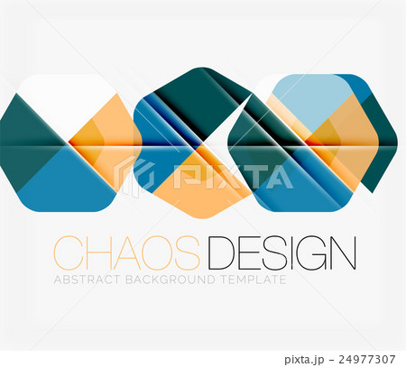 Abstract background with round shapes 24977307