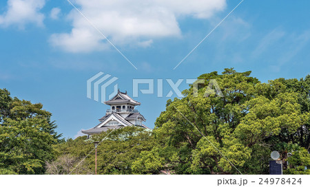 長浜城の本丸風景 24978424