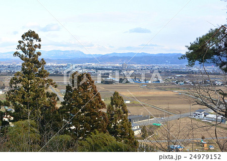 羽根山から見た福島盆地 羽根山から見た福島盆地 24979152