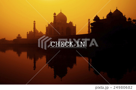 Check in Location Place Travel Destination Concept 24980682