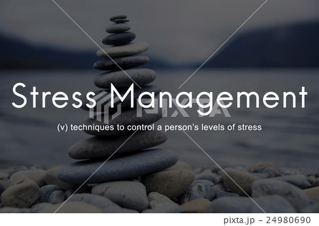 Stress Management Keep Calm Relaxation Calmness Concept Stress Management Keep Calm Relaxation Calmness Concept 24980690