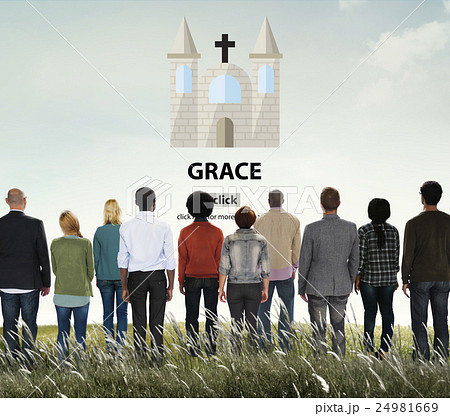 Grace Hope Poise Spiritual Worship Faith God Concept 24981669